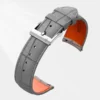 Gray silver buckle